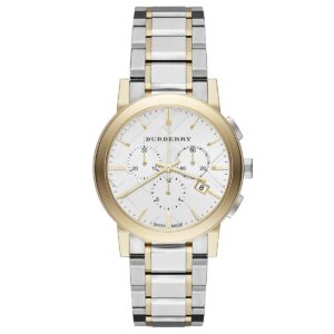 Burberry BU9751 The City Two-Tone Chronograph Ladies Watch
