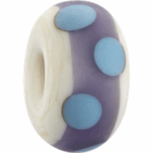 Mawgan Porth Bead in Purple & Blue