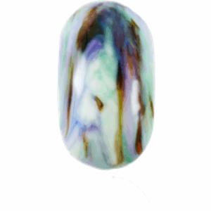Carbis Bay Bead in Blue & Purple