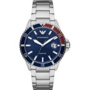 Emporio Armani AR11339 Three-Hand Date Stainless Steel Men’s Watch