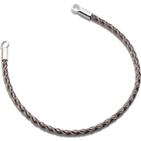 Leather 19cm Bracelet in Brown - Image 2