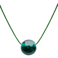 Sand Pebble Silk Necklace in Multi - Image 2