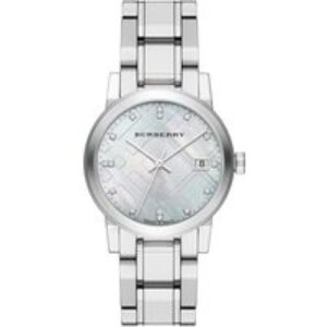Burberry BU9125 The City Silver Dial Silver Women’s Watch