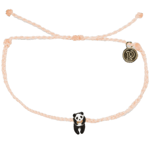 Panda Bracelet in Gold & Blush