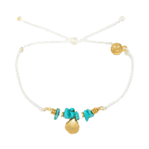 Mini Conch Gold Bracelet in Natural
