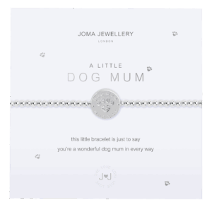 Little Dog Mum Bracelet in Silver