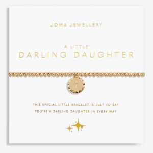 A Little ‘Darling Daughter’ Bracelet in Gold
