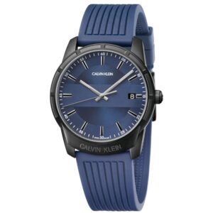 Calvin Klein K8R114VN Evidence Quartz Blue Dial Men’s Watch