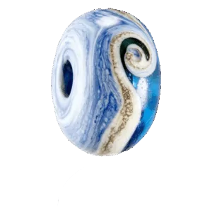 Poldhu Cove Bead in Multi