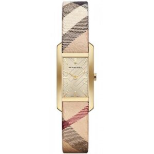 Burberry BU9509 Pioneer Gold Dial Gold Ion-plated Women’s Watch