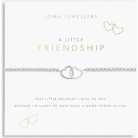 A Little Friendship Bracelet in Silver - Image 2
