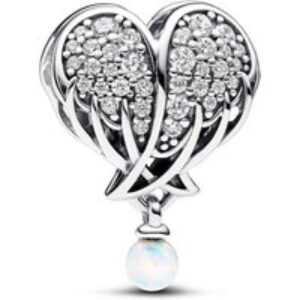 Pandora Sparkling Angel Wings & Heart Charm