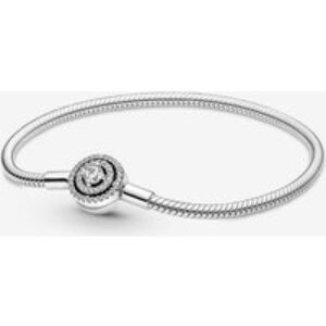 Pandora Moments Halo Snake Chain Bracelet 20 cm