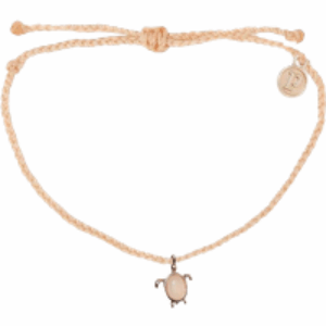 Sea Turtle Rose Gold Bracelet in Blush