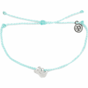 Koala Silver Bracelet in Seafoam