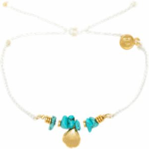 Mini Conch Gold Bracelet in Natural