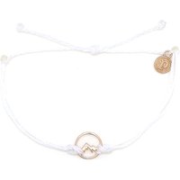 Sierra Rose Gold Bracelet in White - Image 2