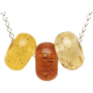 Cornish Coast Trio Necklace in Sand