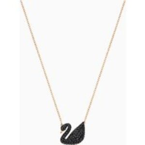 Swarovski 5204134 Necklaces Iconic Swan Rose-Black