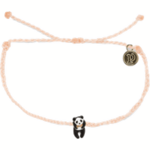 Panda Bracelet in Gold & Blush