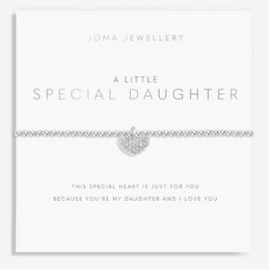 A Little Special Daughter Bracelet in Silver