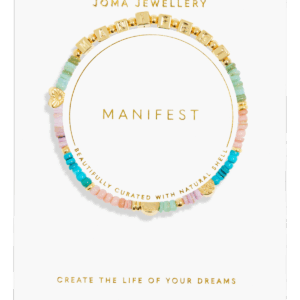 Happy Little Moments Manifest Bracelet in Gold