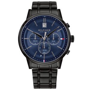 Tommy Hilfiger 1791633 Chronograph Black/Blue Men’s Watch