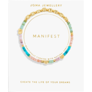 Happy Little Moments Manifest Bracelet in Gold