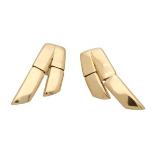 Vintage Hermès Earrings in Yellow Gold