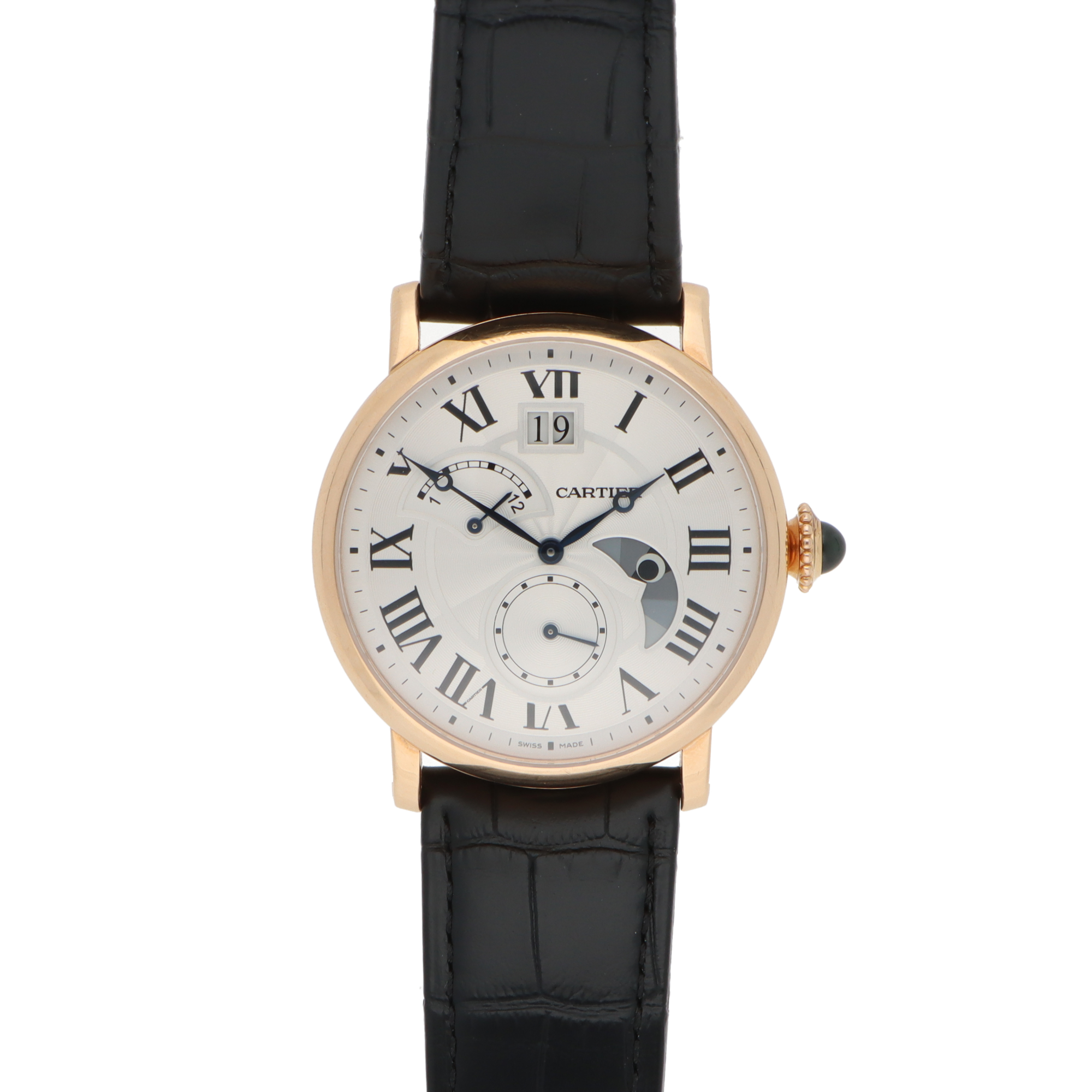 Vintage Cartier Rotonde de Cartier automatic 42mm watch