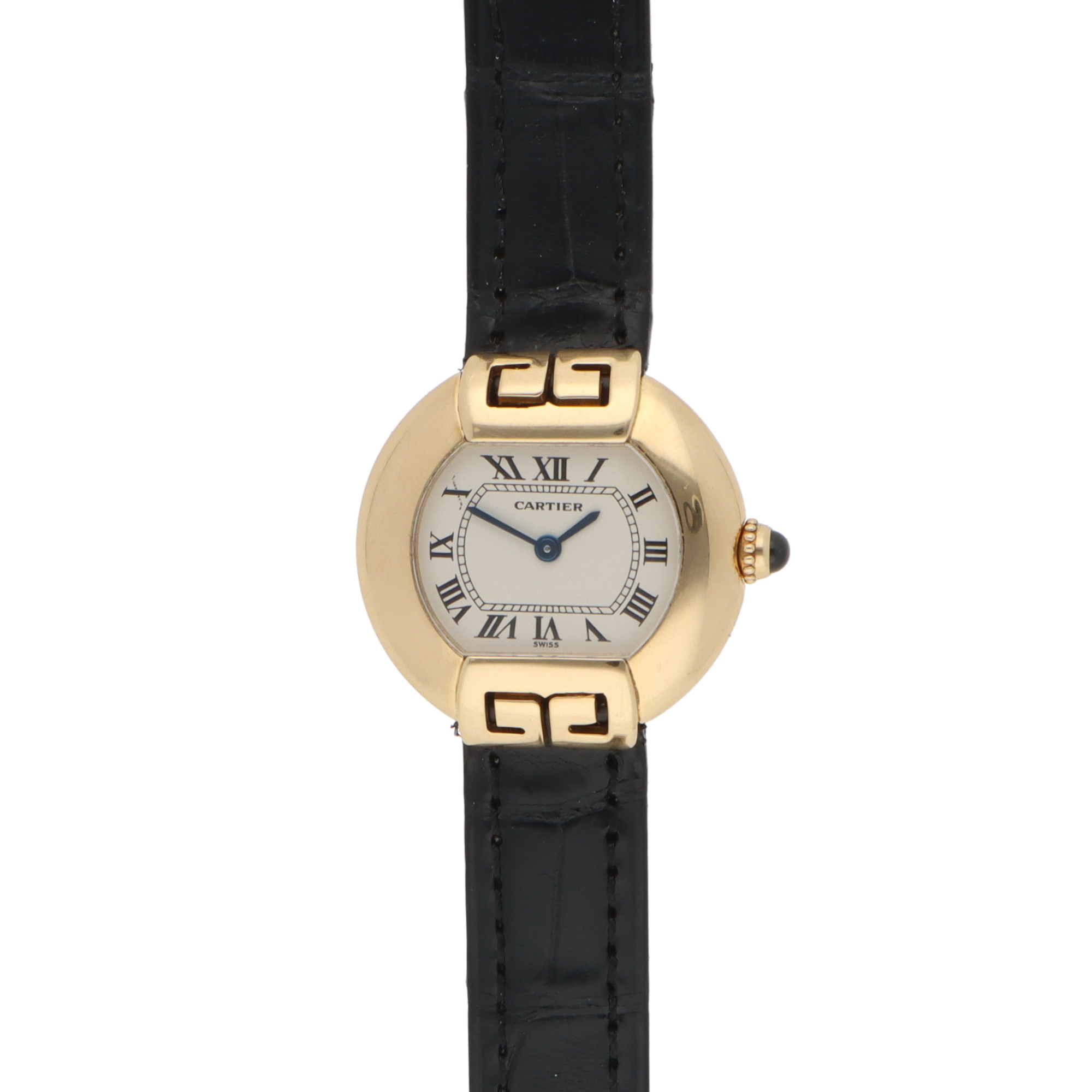 Cartier Ellipse Art Deco yellow gold wristwatch