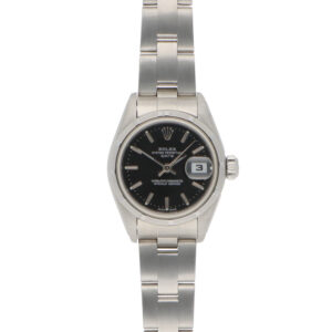 Vintage 1999 26mm Rolex Oyster Perpetual Date with Black Dial