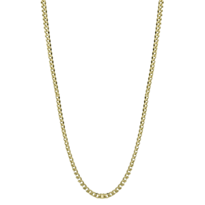 Alisa Curb Chain Gold Necklace