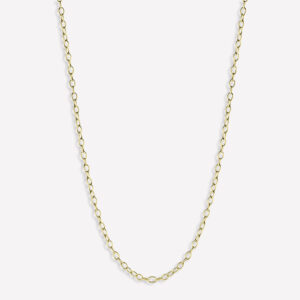 Ceili Classic Cable Chain Necklace – 18k Gold Plated