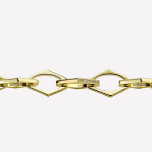 Maél Chunky Chain Bracelet – 18k Gold Plated Brass