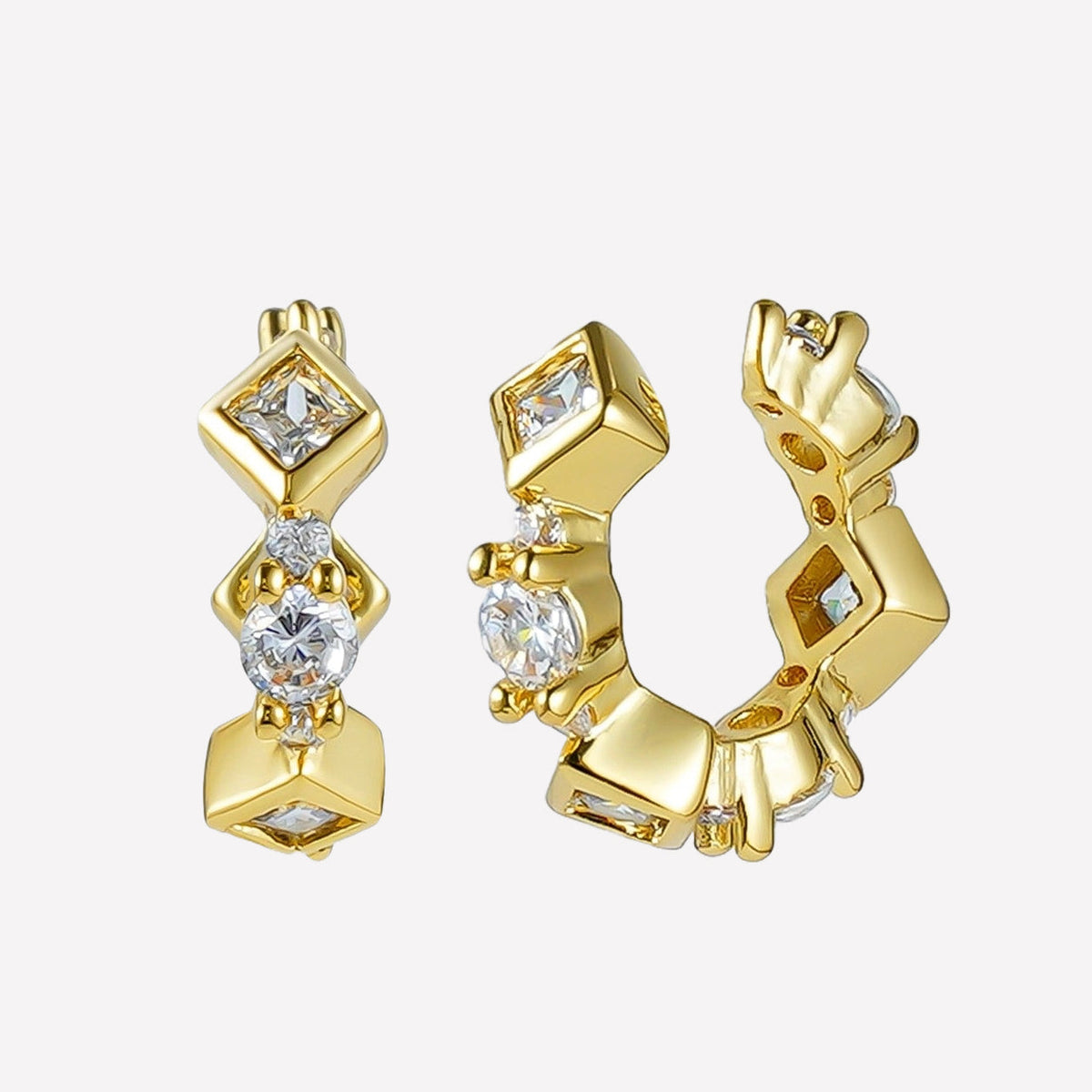 Évangeline Ear Cuff Set - 18k Gold Plated