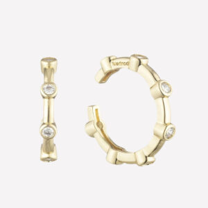 Diana Earlobe Cuff Earrings – 18k Gold Plated