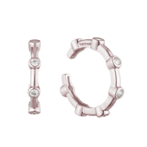 Diana Earlobe Cuff Earrings – 18k Rose Gold Plated