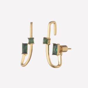 Camille Jacket Studs – 18k Rose Gold Plated