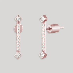 Gabrielle Petite Earrings – 18k Rose Gold Plated