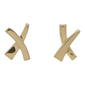 Vintage Paloma Picasso for Tiffany & Co. Grafitti Kiss Earrings