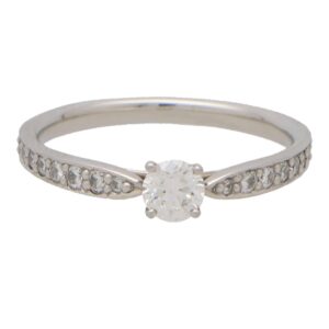 Vintage Tiffany & Co. Harmony 0.22ct Diamond Ring