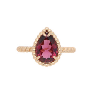 Vintage Boucheron Serpent Bohème Garnet Ring
