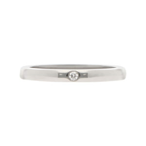Vintage Cartier Ballerine Diamond Wedding Band Ring, Size 48