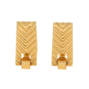 Vintage 1940s Boucheron Stirrup Cufflinks
