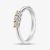 18ct White Gold 0.25ct Diamond Three Stone Ring BMZH P