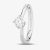 Signature Collection Platinum GIA Certificated Four Claw Diamond Twist Solitaire Ring RI-137(.70CT PLUS)-D/SI1/0.70ct