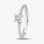 1888 Collection Platinum 0.40ct Princess-Cut Diamond Classic Solitaire Ring RI-2022(.40CT PLUS)- E/SI1/0.40ct