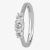 1888 Collection Platinum 0.75ct Diamond Trilogy Ring R3-145(.75CT PLUS)- F-G/SI2/0.81ct