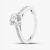 9ct White Gold Lab Grown 1.20ct Brilliant Cut Diamond Shoulder Set Solitaire Ring LGR35523-120 (WG)